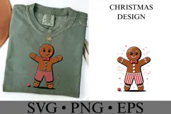 Christmas Gingerbread Svg | Christmas svg | Shirt Svg Product Image 3