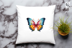 Colorful Butterfly Wings Clipart Sublimation PNG Product Image 3