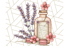 Cottagecore Apothecary PNG Clipart, Rustic Potions &amp; Herbs Product Image 3