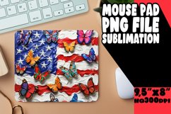 3D Flag Patriotic Mouse Pad Product Image 1