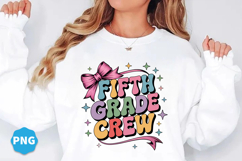 Fifth grade crew Back to School Png design, Back to school Product Image 3