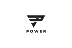 Power Letter P Logo Design Vector Product Image 3