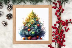 Christmas Tree Clipart Sublimation, Christmas PNG Product Image 3