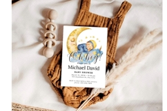 Baby Shower Invitation Template 168 Product Image 3