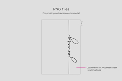 A5 Monthly Dividers Planner Inserts Product Image 4