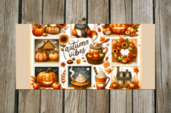 Autumn vibes | 4 Fall Sublimation Mug designs PL Product Image 3