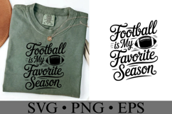 Football is my Favorite Season Game Day Svg | Shirt Svg Product Image 3
