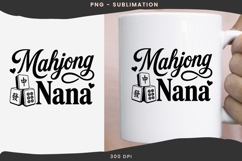 Mahjong quote png design for T-shirts Product Image 3