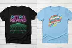 RETRO REWIND T-SHIRT DESIGNS Product Image 3