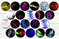 Color Smoke | 21 Sublimation car coaster &amp; key chain designs Product Image 3