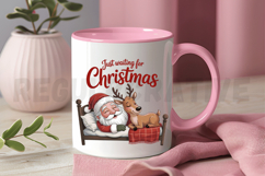 Just Waiting for Christmas Sublimation PNG Product Image 3