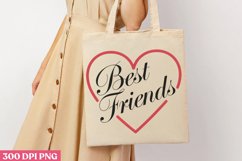 Best Friends PNG, Friendship Sublimation PNG Product Image 3