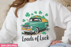 Loads Of Luck PNG, St Patricks Day Sublimation PNG Product Image 3