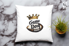 Game Dad Football Clipart Sublimation PNG Product Image 3