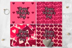 Valentine sublimation | Skinny tumbler glitter design bundle Product Image 3