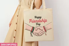 Happy Friendship Day PNG, Friendship Sublimation PNG Product Image 3