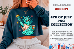 Statue of Liberty PNG | Patriotic Sublimation DTF Product Image 4