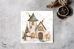 Christmas digital paper, background clipart Product Image 3