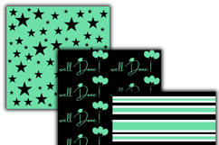 Graduation 2026 green digital papers Product Image 2