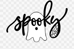 Spooky Ghost Png Sublimation Design Product Image 1