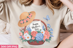 Happy Mothers Day Floral PNG Product Image 3