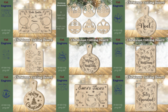 Christmas bundle laser cut, Ornament, Decoration svg layered Product Image 4