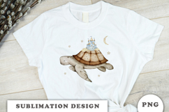 Watercolor Turtle Dreams png Product Image 3