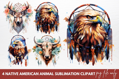 Native American Animal Clipart Product Image 1