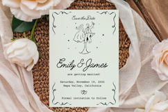 Hand Drawn Whimsical Wedding Clipart Product Image 3