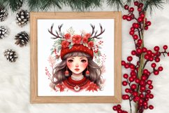 Christmas Fork Art Sublimation Clipart, Christmas Clipart Product Image 3