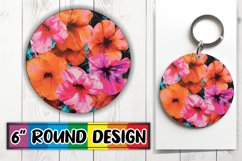 Flower Circle Sublimation Variety Product Image 1