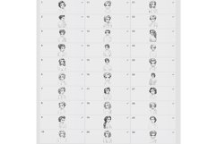 53 Procreate Elegant Classic Stamp Brushes Product Image 6