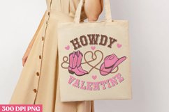 Howdy Valentine PNG, Western Valentine Sublimation PNG Product Image 3