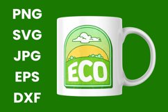 Green Eco Sustainability, Save The Planet SVG Product Image 3