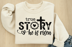True Story Easter SVG Product Image 1