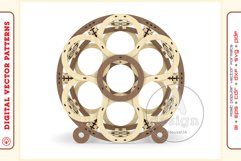 Wine Shelf v7 d95- laser cutting file - Glowforge ready SVG Product Image 3