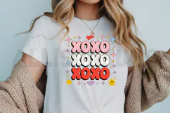 XOXO Sublimation PNG, Valentine’s XOXO PNG Design Product Image 3