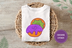 Hand Drawn Halloween Sweets Illustration, Donuts PNG Product Image 3