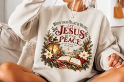 4 Christian Christmas PNG Designs, 4 Christian Inspirational Product Image 3