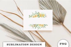 Watercolor Flowers Frame png Product Image 3
