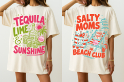 Summer Vibes PNG , Sassy Coastal Beach Trendy Sublimation Product Image 3