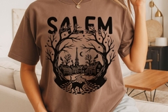 Salem Witch Svg, Haunted house Svg, Salem town Svg. Product Image 3