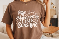 Margaritas Lime Sunshine Svg, Summer Drink Svg, Sunshine Svg Product Image 4