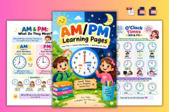 AM/PM Learning Pages Product Image 3