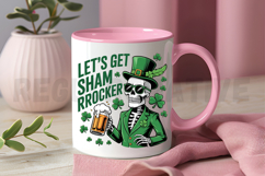Let&#039;s Get Shamrocker PNG, St Patricks Day Sublimation PNG Product Image 3