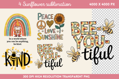 Sunflower Sublimation bundle PNG Product Image 3