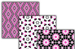 Geometric Seamless digital papers, Seamless pattern Product Image 2