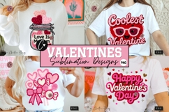 Cute Valentine's Day Latch Hook PNG - 4 Designs Product Image 1