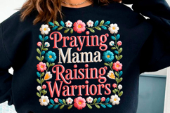 Mother's Day PNG, Faux Yarn Mama PNG Product Image 1