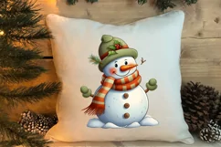 Funny Snowman Sublimation Clipart, Christmas PNG Product Image 3